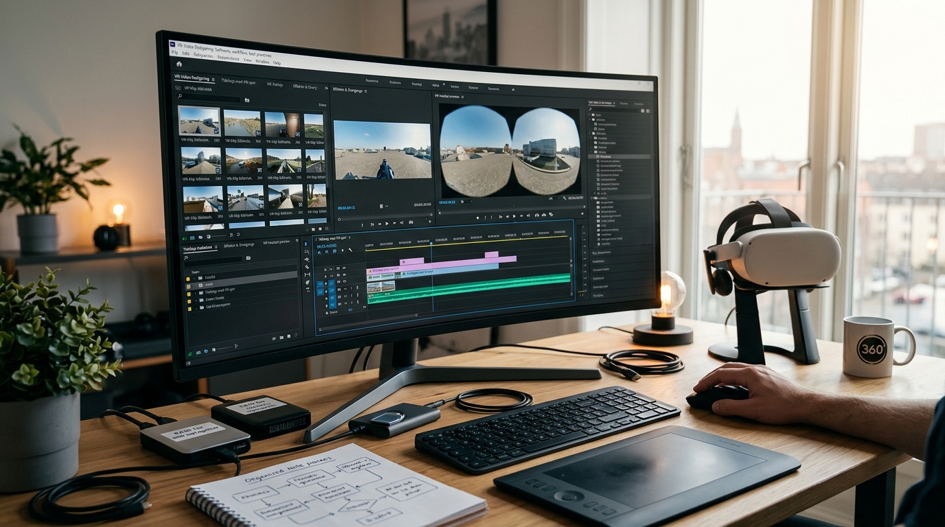 Redigering af VR-video: Software, workflow og best practices - Illustration 2