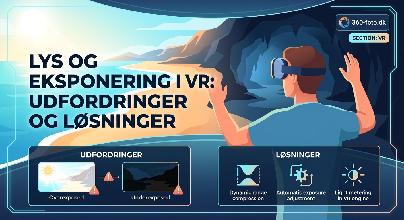 Lys og eksponering i VR: Udfordringer og løsninger - Illustration 1