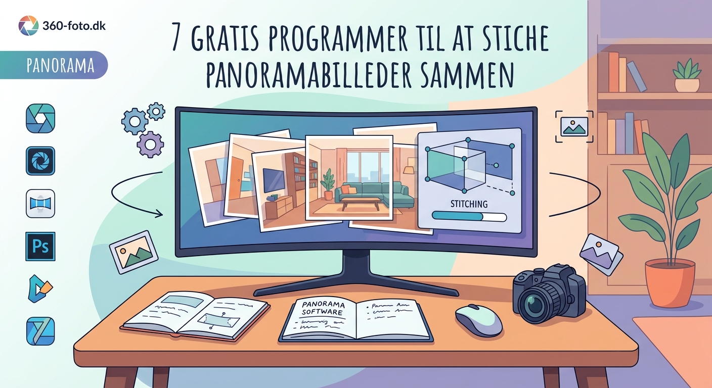 7 gratis programmer til at stiче panoramabilleder sammen - Illustration 2