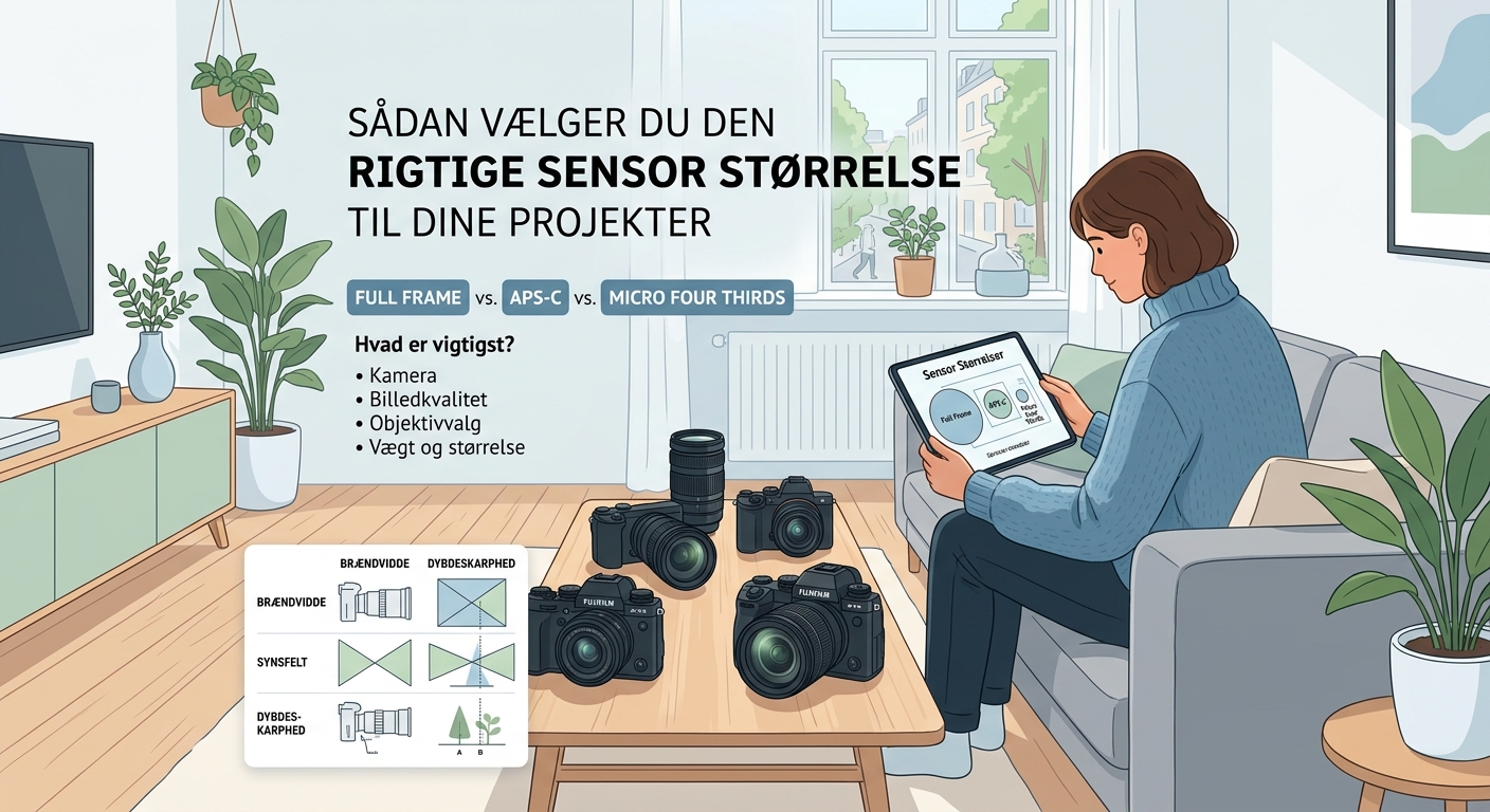 Sådan vælger du den rigtige sensor størrelse til dine projekter - Illustration 1