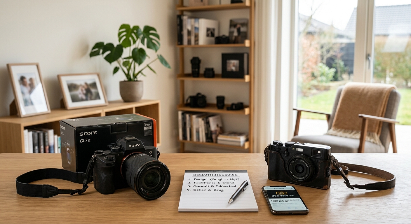 Brugt eller nyt kamera – den komplette beslutningsguide - Illustration 1