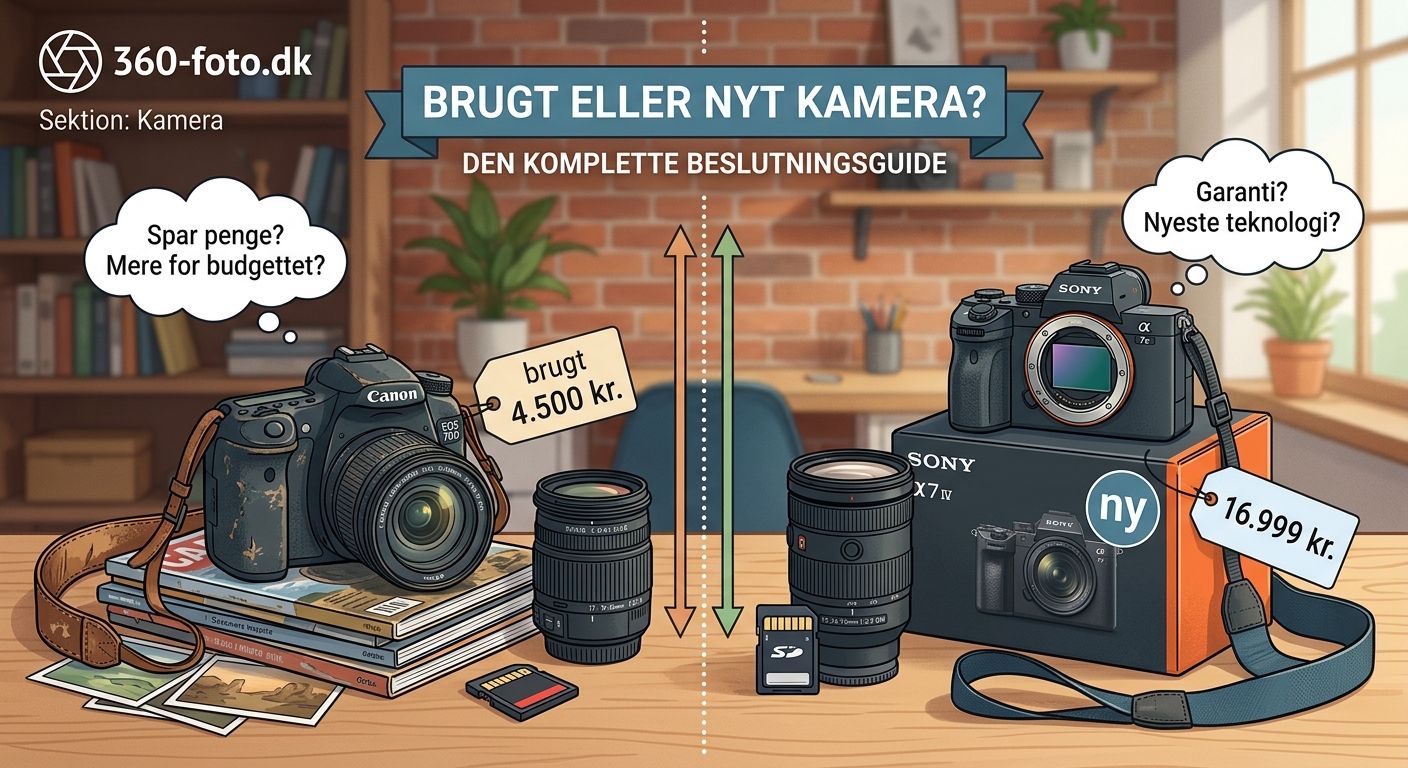 Brugt eller nyt kamera – den komplette beslutningsguide - Illustration 2