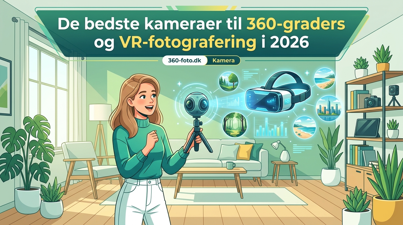De bedste kameraer til 360-graders og VR-fotografering i 2026 - Illustration 1