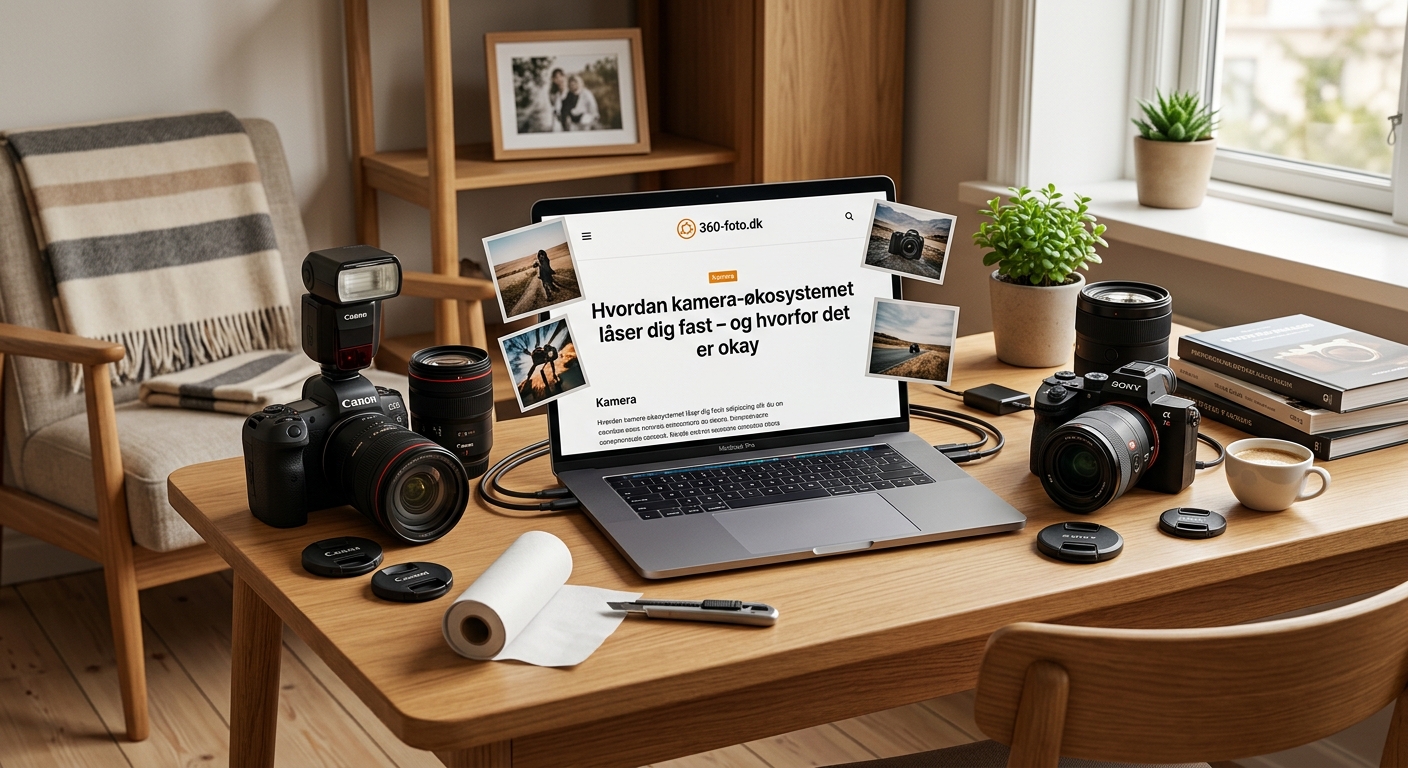 Hvordan kamera-økosystemet låser dig fast – og hvorfor det er okay - Illustration 1