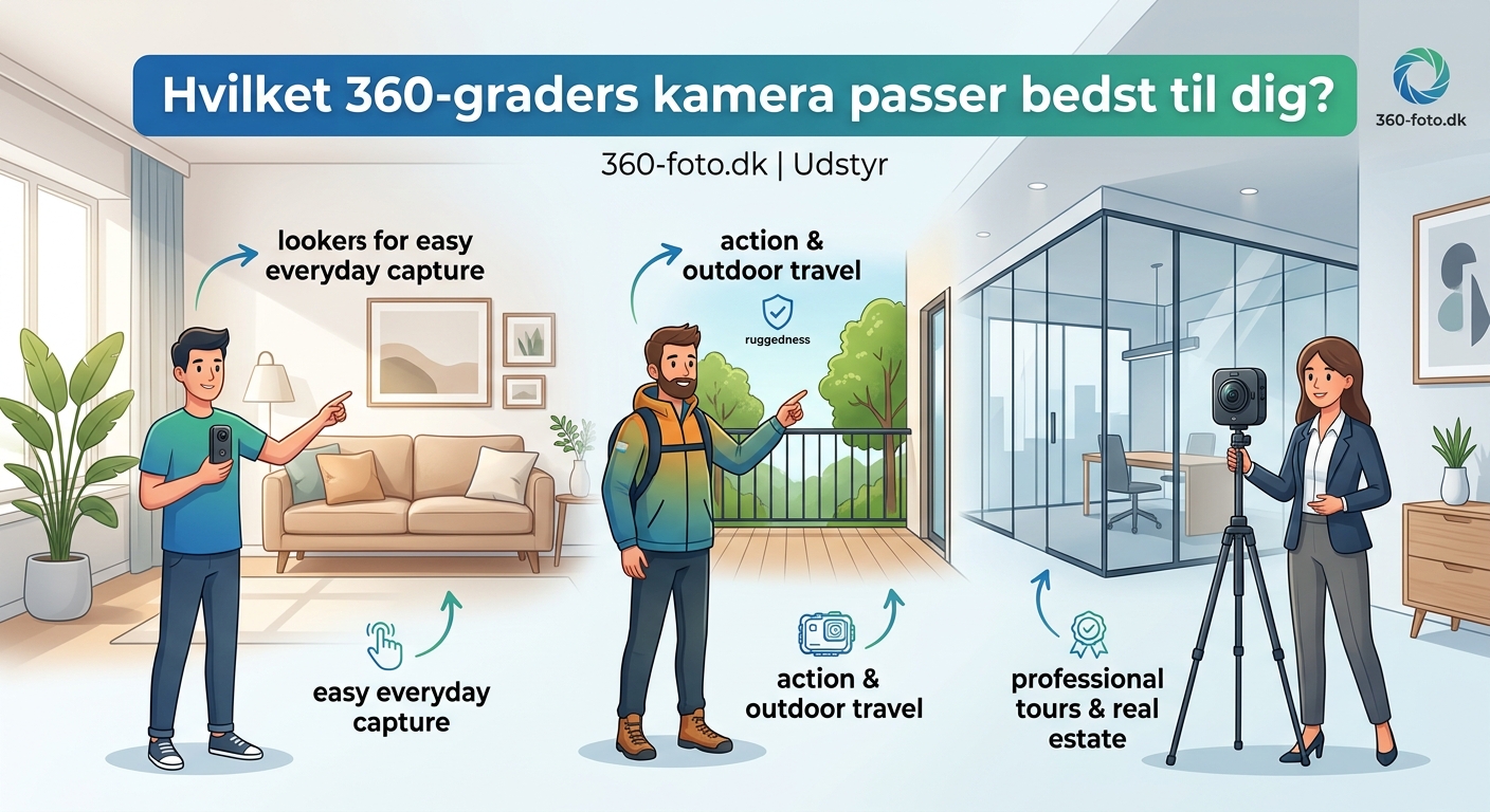 Hvilket 360-graders kamera passer bedst til dig? - Illustration 1