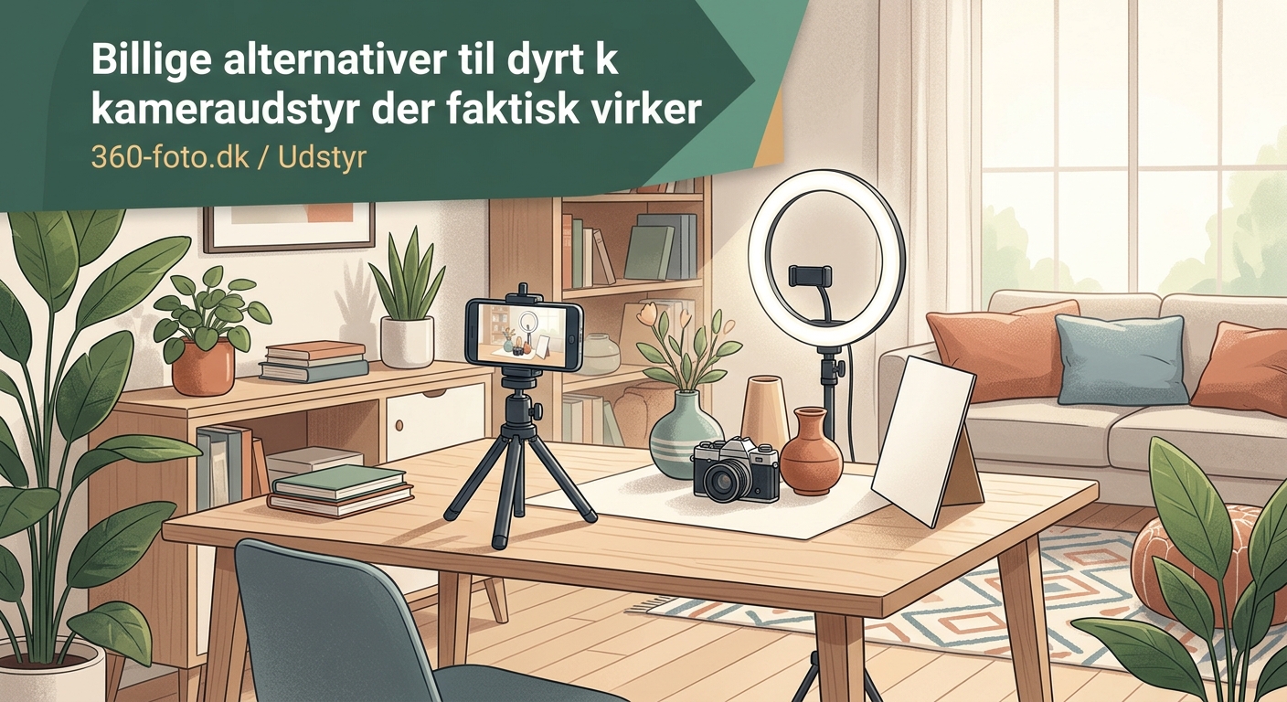 Billige alternativer til dyrt kameraudstyr der faktisk virker - Illustration 1