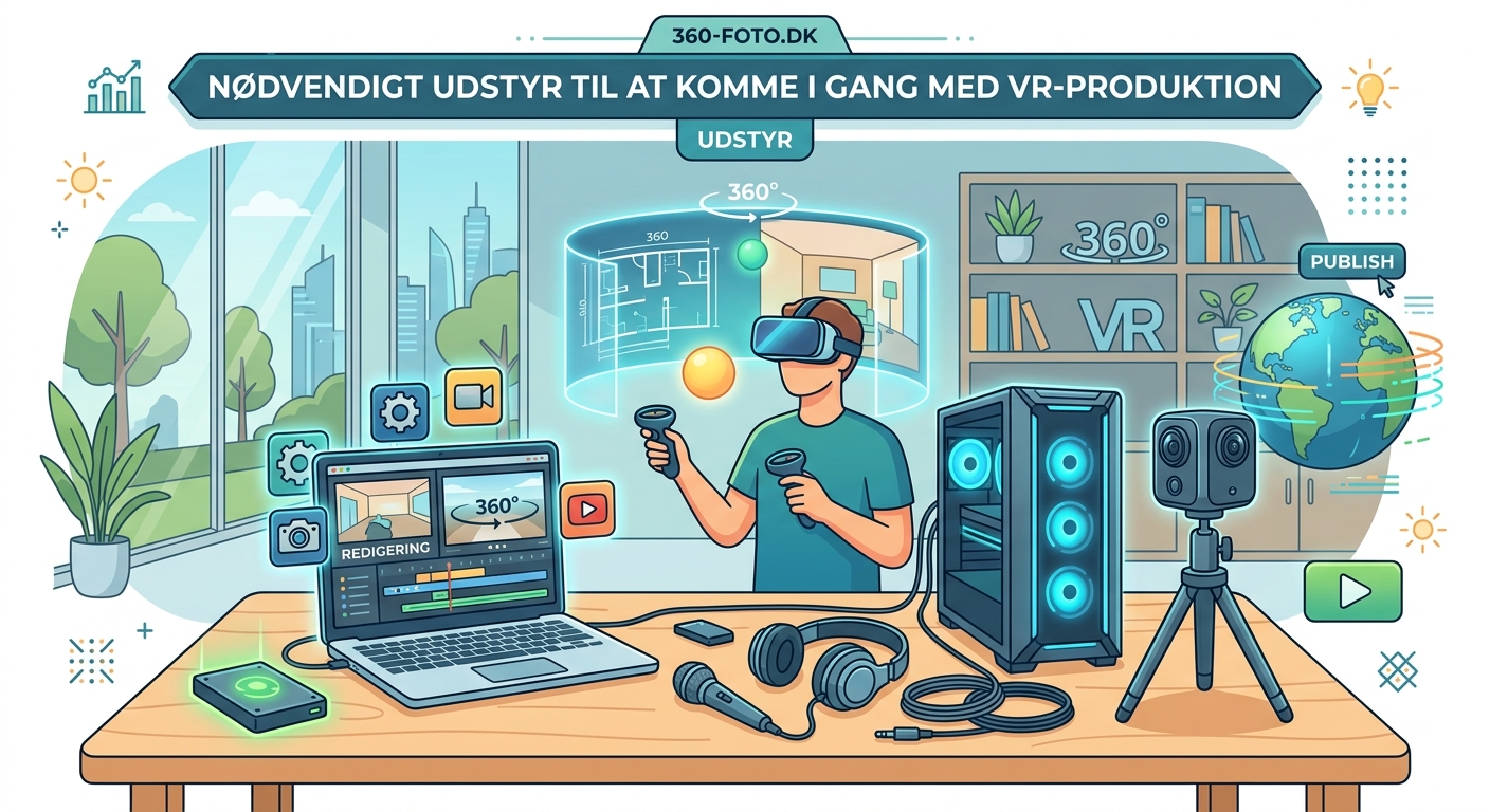 Nødvendigt udstyr til at komme i gang med VR-produktion - Illustration 1