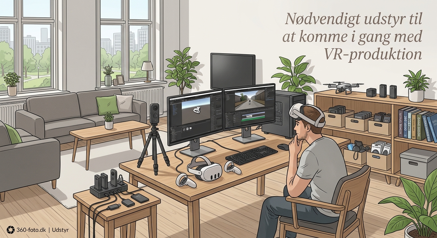 Nødvendigt udstyr til at komme i gang med VR-produktion - Illustration 2