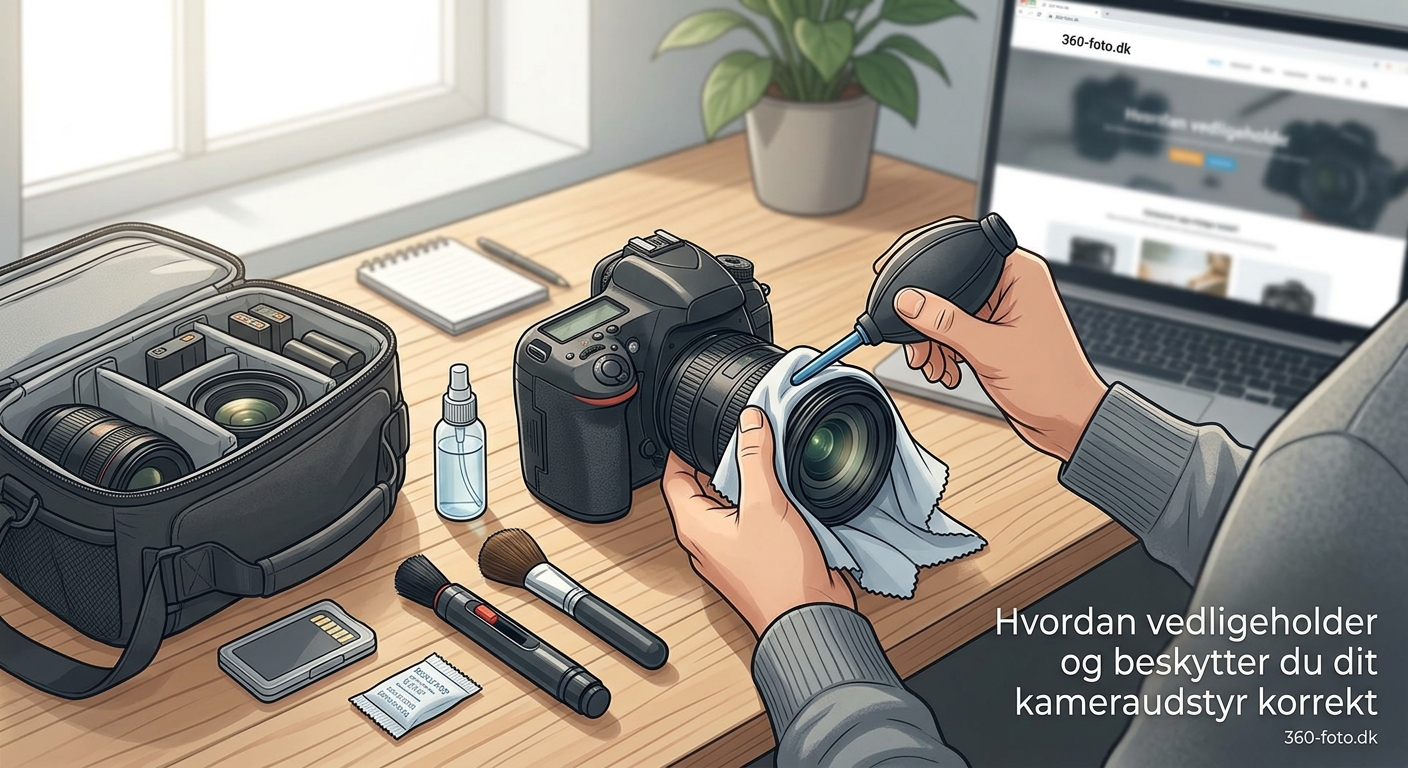 Hvordan vedligeholder og beskytter du dit kameraudstyr korrekt - Illustration 1