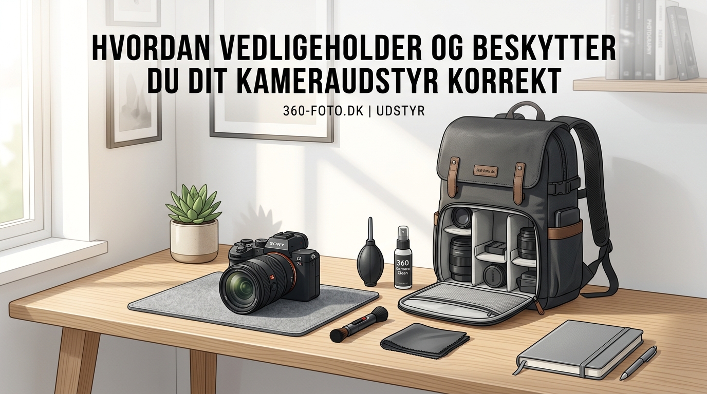Hvordan vedligeholder og beskytter du dit kameraudstyr korrekt - Illustration 2