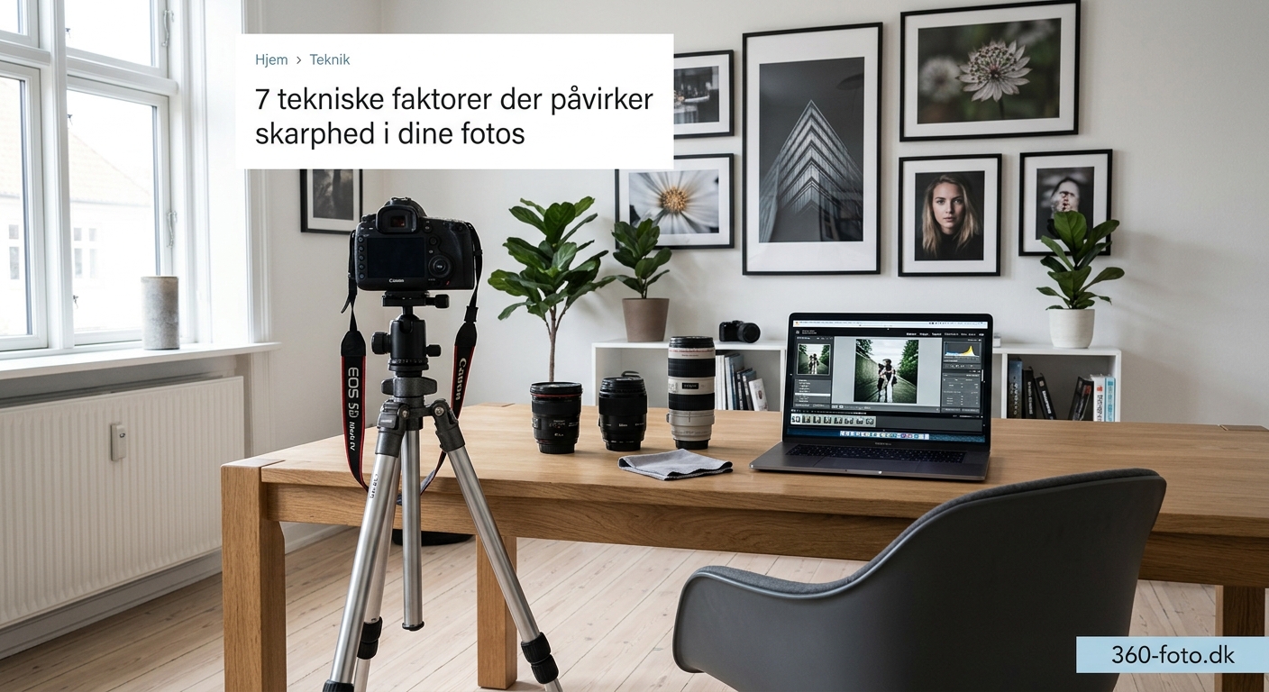 7 tekniske faktorer der påvirker skarphed i dine fotos - Illustration 1