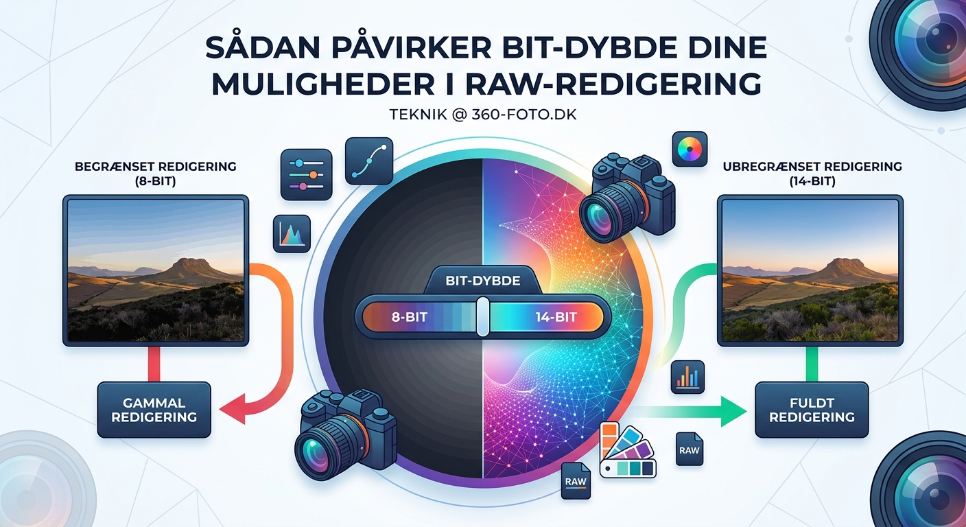 Sådan påvirker bit-dybde dine muligheder i RAW-redigering - Illustration 2