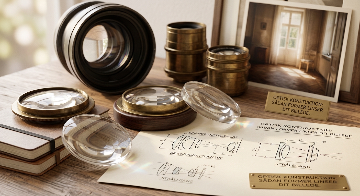 Optisk konstruktion: Hvordan linser og elementer former dit billede - Illustration 2