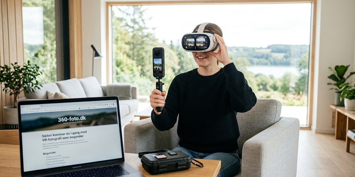 Sådan kommer du i gang med VR-fotografi som begynder