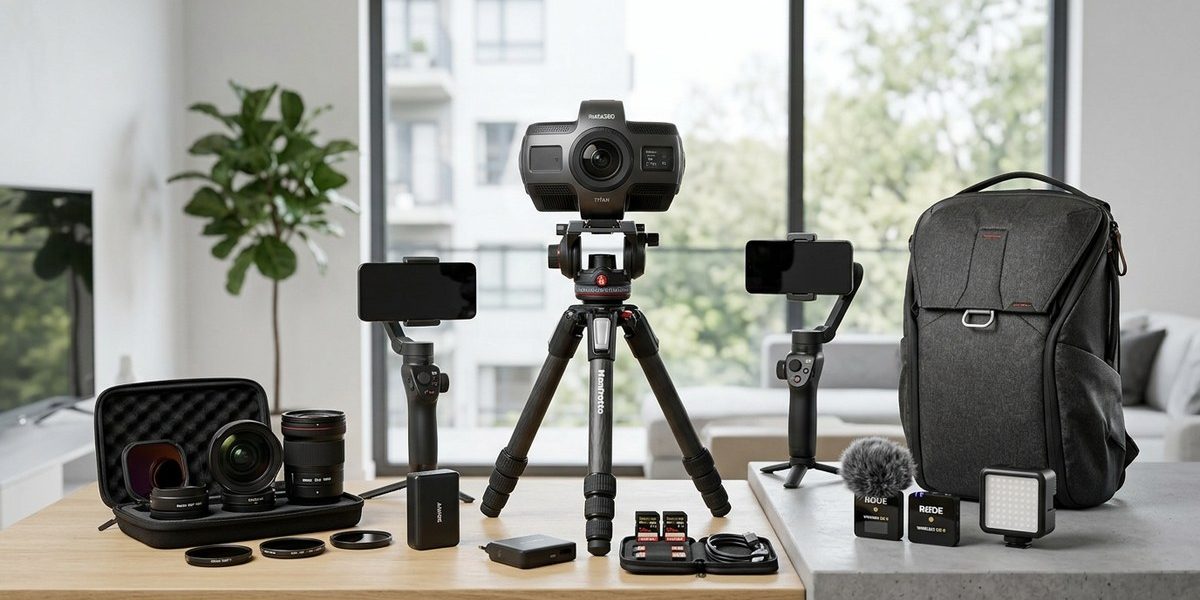 De bedste tilbehør til VR- og 360-graders fotografering i 2026