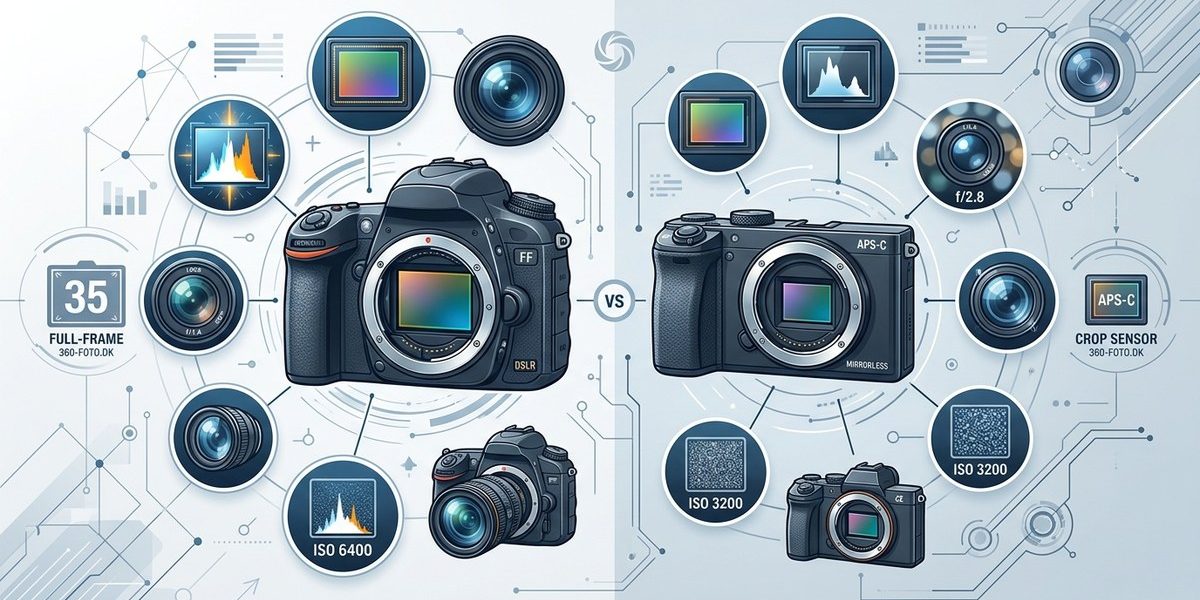 5 tekniske myter om full-frame vs. crop-sensor kameraer