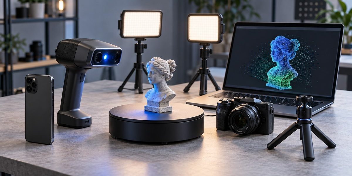 7 overkommelige værktøjer til at komme i gang med 3D-scanning
