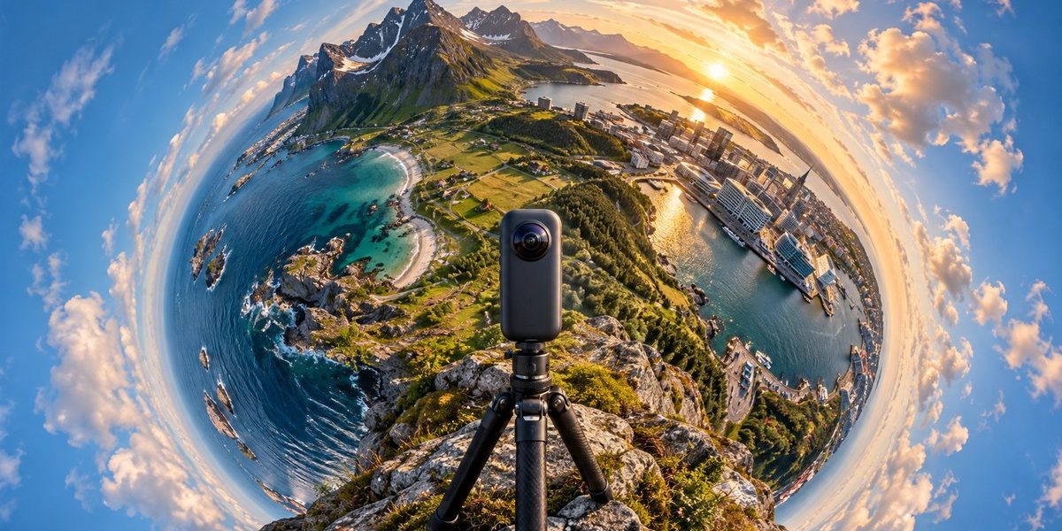 Fang verden i et enkelt billede: Guide til sfærisk panorama