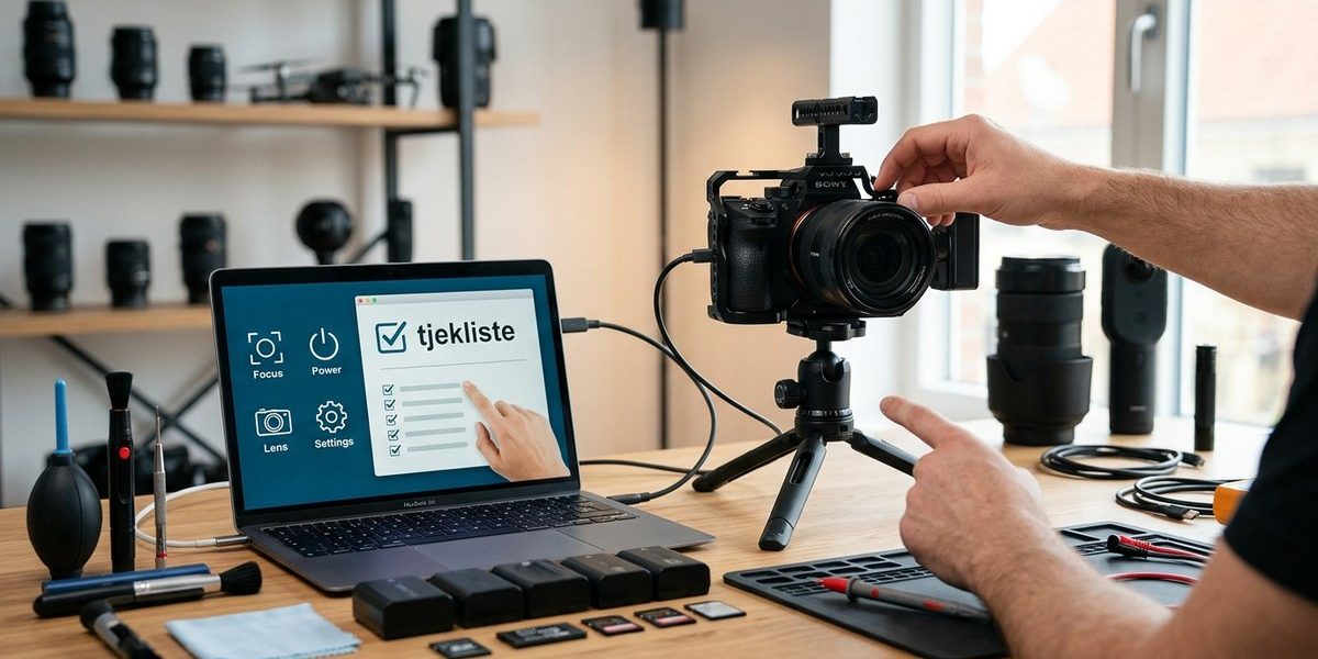 Guide: Din komplette tjekliste til teknisk fejlfinding på kameraet