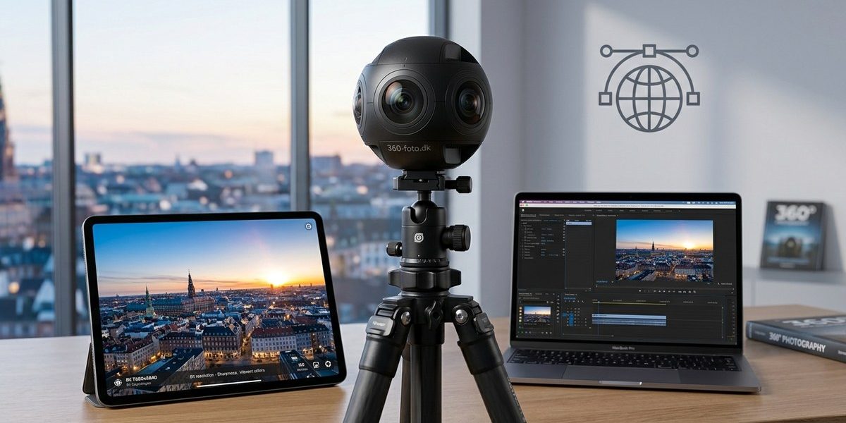 Hvilke kamerafunktioner er essentielle for 360-graders fotografering?