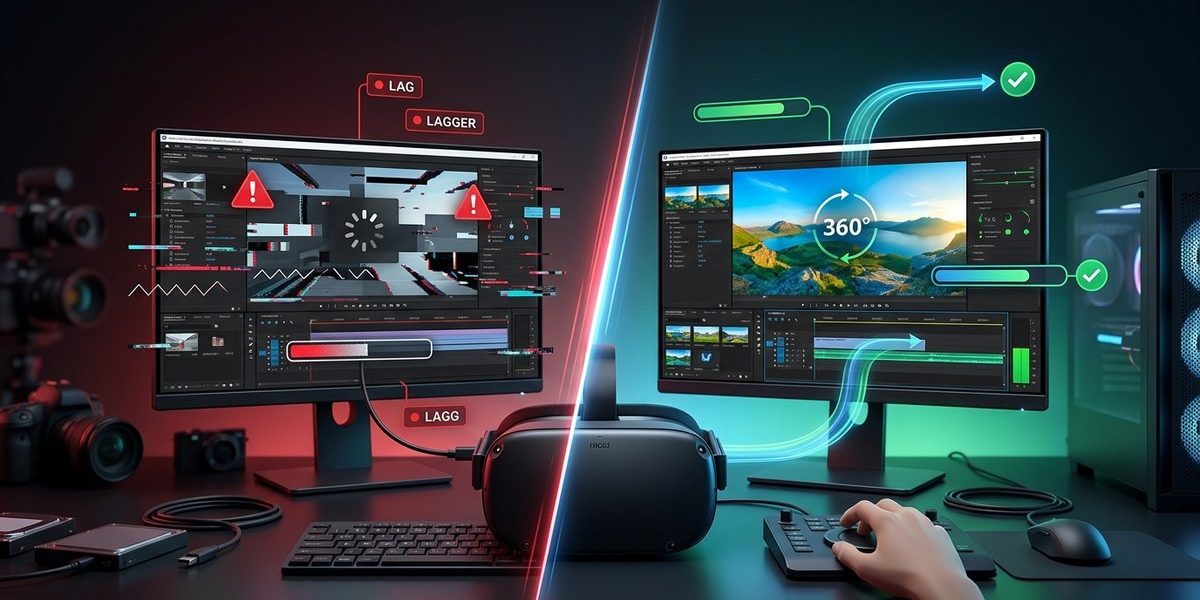 Hvorfor din VR-redigering halter, og hvordan du får det til at flyde