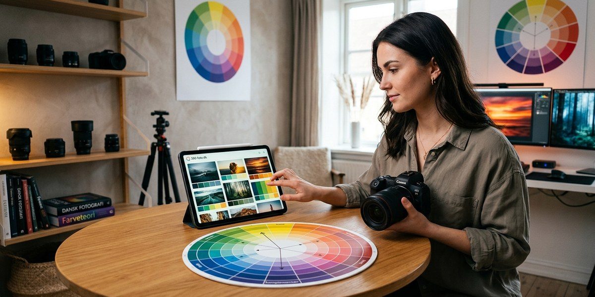 Sådan bruger du farvecirklen til at skabe stemning i dine fotos