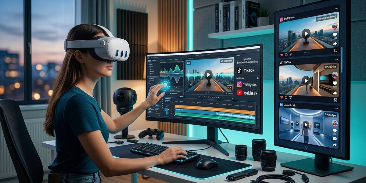Sådan optimerer du din VR-video til sociale medier i 2026