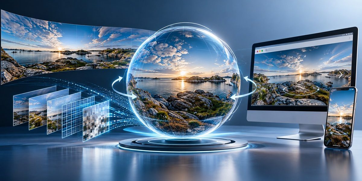 Sådan optimerer du dine 360-billeder til interaktiv webbrug
